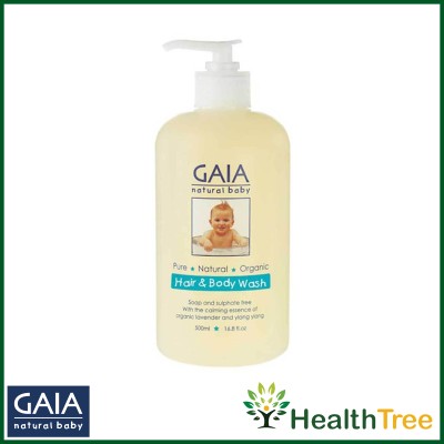 GAIA NATURAL BABY Hair & Body Wash 500ml - HealthTree